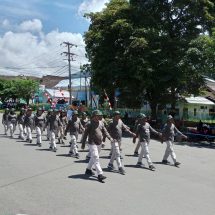 Sambut HUT Kemerdekaan RI, KKP Ramaikan Lomba Gerak Jalan Kota Bitung