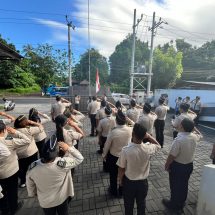 Balai Kekarantinaan Kesehatan Bitung Laksanakan Upacara Bendera Dalam Rangka Hari Kebangkitan Nasional