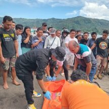 BKK Bitung Lakukan Pengawasan Dan Evakuasi Penemuan Jenazah Di Dermaga PPS Bitung