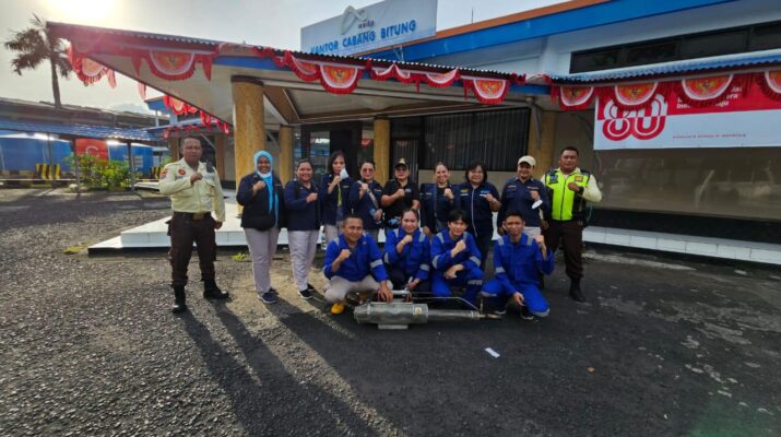 BKK Bitung Laksanakan Fogging di Pelabuhan ASDP untuk Cegah Penyebaran DBD