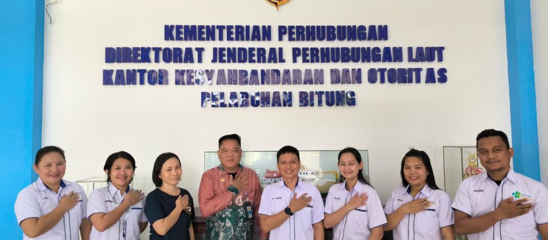 BKK KELAS II BITUNG GELAR PEMERIKSAAN KESEHATAN GRATIS DI KAWASAN PELABUHAN